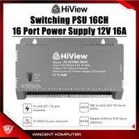 ราคา พาวเวอร์ซัพพลาย CCTV 12V16A 16 Channel // 8 ช่อง // พอร์ต 4 ช่อง PSU Hiview (47155019712)