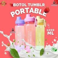 ราคา จัมโบ้ ขวดน้ําดื่มแบบพกพา 1 ลิตรขวดน้ําดื่มโปร่งใส 1000 มล. ขวดดื่มกีฬาสํานักงานโรงเรียนขวด บีพีเอ ฟรี (46605164097)