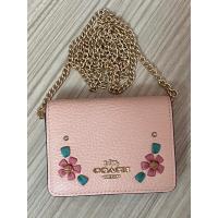ราคา NEW Coachมินิสีโอรสหนังแท้limitedพร้อมสายโซ่ถอดใช้งานได้หลายแบบ (22855029853)