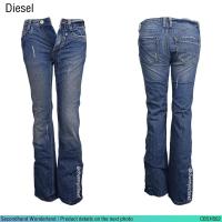 ราคา USED Diesel - Ripped Denim Flare Jeans | กางเกงยีนส์ขายาวสีน้ำเงิน เอวต่ำ กางเกงขาม้า วินเทจ สายฝอ แท้ มือสอง (40067837850)