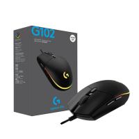 ราคา Logitech เมาส์เกมมิ่ง Gaming Mouse รุ่น G102 Gen Lightsync Black (28029582802)