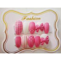 ราคา mermaid shop999 เล็บปลอม เล็บปลอมสำเร็จรูป เล็บลายโบว์ เล็บสีเพ้นท์ (7456731039)