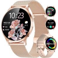 ราคา SUNKTA สมาร์ทวอท์ชสําหรับผู้หญิง (Dial/Answer Call), 1,2" AMOLED HD จอแสดงผล, 100 + โหมดกีฬา Fitness Tracker นาฬิกา, 5ATM กันน้ํา/IP68/Sleep Smartwatch ผู้หญิง, iOS Android สมาร์ทวัด (52659173269)