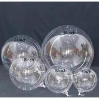 ราคา ลูกโป่ง PVC Bobo VARIOUS SIZES ช่อดอกไม้ 18, 20, 24, 36 นิ้ว ลูกโป่งใสจัมโบ้ขนาดใหญ่ (53709229969)