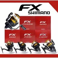 ราคา รอกตกปลา SHIMANO FX เบอร์ 1000 - 4000 สีดำ-ทอง (44023990319)