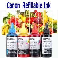 ราคา เติมหมึกสากล 100ml เครื่องพิมพ์อิงค์เจ็ท 100 มล. สำหรับเครื่องพิมพ์ Canon หมึกปริ้นเตอร์ (6886501315)