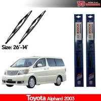ราคา ใบปัดน้ำฝน BOSCH Toyota Alphard 2003 ของแท้ 100% !!! (3934252350)