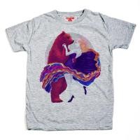 ราคา เสื้อยืด แขนสั้น แชปเตอร์วัน คาแรคเตอร์ ลาย หมี สตรี ผ้านิ่ม / Lady Bear Chapter One Character Soft T-Shirt (7295526752)