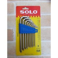 ราคา Solo #911 ประแจ หกแฉกท๊อกซ์ 10 ชิ้น/ชุด No.911 (6714048419)