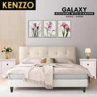 ราคา ส่งฟรี!! KENZZO: เตียงนอน ฐานเตียง+หัวเตียง 6 ฟุต 5 ฟุต 3 ฟุตครึ่ง 3 ฟุต Galaxy Divan Bed/ เตียงนอน 5 ฟุต/เตียงนอน 6ฟุต (27553196269)