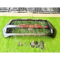 ราคา กระจังหน้า TOYOTA REVO GR 2021 ไฟส้ม+โลโก้แดง สีดำด้าน กระจังหน้าแต่งรีโว่ [ L ] (43807160055)