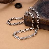 ราคา 925 sterling silver six-character mantra necklace Vajra necklace vintage unisex necklace (29567508409)