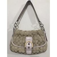 ราคา กระเป๋า coachแท้คล้องไหล่ F17093 ขนาด 12 นิ้วมือสอง (8324505747)
