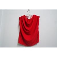 ราคา เสื้อแขนกุด สีแดง งานป้าย Bonnes Ventes Boutique (1246848211)