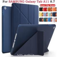 ราคา 005.เคสฝาพับ แกนY ใช้สำหรับ SAMSUNG Galaxy Tab S6 lite/Tab A7 lite/Tab A11 A11Plus/Tab S7 S8 S9/Tab A9 Plus มีช่องปากกา (24181778246)