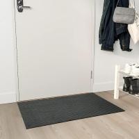 ราคา ÖSTERILD เอิสเตียริลด์ พรมเช็ดเท้าหน้าประตู ในอาคาร, เทาเข้ม, 60x90 ซม. (29503165320)