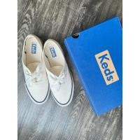 ราคา Used very like new (ส่งต่อ) รองเท้าผ้าใบสีขาว Keds organic cotton snow white (27961167196)