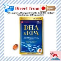 ราคา DHA & EPA Omega3 Fish Oil Krill Oil Dietary Supplement (30 capsules) [Direct from JAPAN] (29265036561)