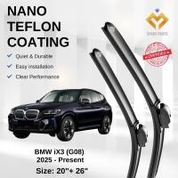 ราคา BMW iX3 G08 Premium Japan Tech อุปกรณ์ปัดน้ําฝนรถยนต์ 20+26 Type 12 Clip- ประกอบด้วยผ้า Microfibre ฟรี! (46358638791)