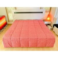 ราคา ผ้านวมขนเป็ด ขนาด 6ฟุต เอิร์ธโทนสีเทาลายกราฟฟิกสีส้มอิฐ ยี่ห้อ Hue Plus (ใหม่) มือสองสภาพดี สินค้าญี่ปุ่น-เกาหลีแท้ (23854549548)