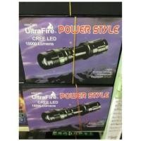 ราคา สินค้าพร้อมส่ง UltraFire ไฟฉาย พกพา ชาร์จได้ ครบชุด 109-3 power style Cree led 18000 Lumens (13780936064)