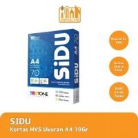 ราคา HVS / PRINT / PHOTOCOPY PAPER SIDU A4 70 GRAM (1 RIM) (48802441959)