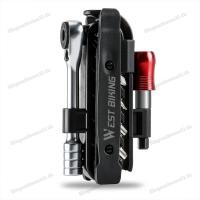 ราคา ประแจวงล้อมัลติฟังก์ชั่นซ่อมเครื่องมือชุด Quick Release ยางคันโยกไขควง Spanner ชุดจักรยานเสือภูเขาจักรยานเสือหมอบขี่อุปกรณ์ซ่อม (54357445515)