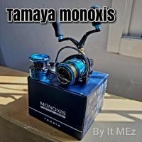 ราคา [ ของแท้ ] รอกตกปลา รอกสปิน แขนคู่ TAMAYA Monoxis EGI 9+1BB แถมฟรีสปูน ❗❗ หมุนลื่นมือ ทนทาน Spinning (25720831825)