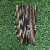 ราคา (แพค10คู่)ตะเกียบไม้ตาล ตะเกียบไม้สำหรับทานอาหาร ตะเกียบยาว 24cm (7854737841)