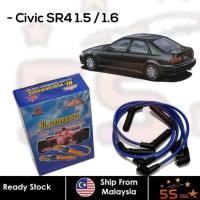 ราคา JEC PLUG CABLE HONDA CIVIC EG SR4 1.5,1.6 7MM SILICON BLUE (44279801089)