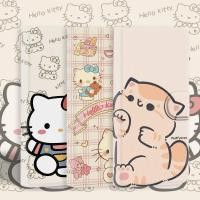 ราคา ซองหนังการ์ตูนแฟชั่นเหมาะสําหรับ Sony Xperia Pro-I 5 III 10V XZ2 XZ3 4 KT Cat เคสโทรศัพท์น่ารัก (28218926715)