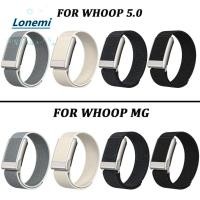 ราคา LONEMI Fitness Tracker Strap,Breathable Nylon Sport Band,สายรัดข้อมือเปลี่ยนนุ่มแบบปรับได้สําหรับ Whoop 5.0 One/Peak/Life(MG) สําหรับผู้หญิงผู้ชาย (58010342551)