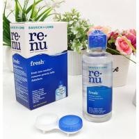 ราคา น้ำยาล้างคอนแทคเลนส์ renu 120ml. (20628253922)