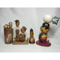 ราคา ตุ๊กตาโคเคชิ ตุ๊กตาไม้ญี่ปุ่น ตุ๊กตาโบราณ kokeshi (56500668559)