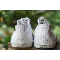 ราคา รองเท้า converse jack หนังสีขาวมือสองแบรนแท้ (5249850852)