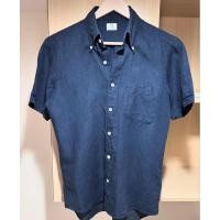 ราคา Beams Heart Linen Shirt S (28082824374)