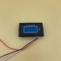 ราคา วัดโวลท์ดิจิตอลใหญ่ DC0-50v ไฟสีน้ำเงิน (46655365617)