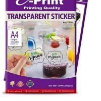 ราคา สติ๊กเกอร์ใส E-print A4 150gsm 10s สติ๊กเกอร์ใส (29831981002)