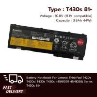 ราคา แบตเตอรี่ โน๊ตบุ๊ค Compatible with for ThinkPad T430s T420s T420si T430s T430si (45N1039 45N1038) 81+ ประกัน 1 ปี (13034829584)