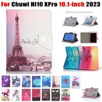 ราคา สําหรับ Chuwi Hi10 XPro 10.1 นิ้ว 2023 แฟชั่น Universal ดึงตะขอสีทาสีแท็บเล็ตป้องกันกรณี Chuwi Hi10 XPro 10.1 Drop Resistance Stand Flip ฝาครอบหนัง (25356449159)