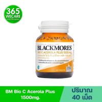 ราคา BLACKMORES Bio C Acerola Plus 1500mg. 40 Tablets แบลคมอร์ส ไบโอ ซี 365wecare (24794191187)