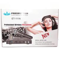 ราคา PROEURO TECH รุ่น ET-111A ไมค์ลอยมือถือคู่UHF โค้ดส่วนลดสำหรับลูกค้าใหม่ โค้ดส่วนลดของคุณคือ: NEWXWEQ (1644861167)
