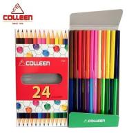 ราคา COLLEEN สีไม้คอลลีน 2 หัว (24 สี / 12 แท่ง) (24726996735)