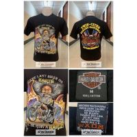ราคา เสื้อยืดฮาเลย์ Harley-Davidson เสื้อยืดผู้ชาย เสื้อวินเทจ ป้ายฮาเลย์ ผ้าCotton (9315230584)