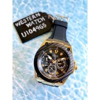 ราคา นาฬิกา Guess แท้ USA รุ่น Legacy สีดำ-ทอง (U1049G5) (1976218635)