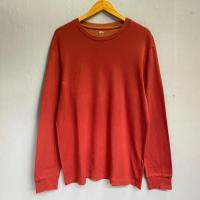 ราคา เสื้อยืดแขนยาวคอกลม Uniqlo Soft Touch | เสื้อเชิ้ตผู้ชายแขนยาว Preloved (42978573546)