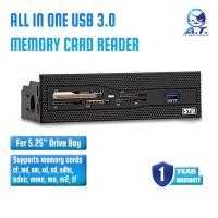 ราคา Front Panel USB 3.0 Optical Drive Bay All-in-one Card Reader การ์ดรีดเดอร์ (21285755044)