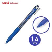 ราคา ปากกาลูกลื่น Uni Laknock หัว 1.4 mm. (หมึกน้ำเงิน) (29267765995)