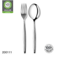 ราคา JAGUAR ช้อนส้อม สแตนเลส ตรา จากัวร์ หนา 2.0 mm. ลายเจนเนซิส ช้อนส้อมทานข้าว Food Grade แพ็ค 12 คู่ (1161873485)