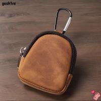 ราคา LOLLIPOP กระเป๋าซิปขนาดเล็ก,หนังแท้พร้อมกระเป๋าใส่เหรียญซิป,Retro Mini Key กระเป๋าจี้สําหรับเหรียญหูฟังอุปกรณ์เสริม (55710172011)